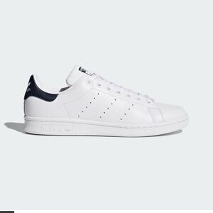 Adidas Men’s Navy and White Stan Smith Sneakers - worn once